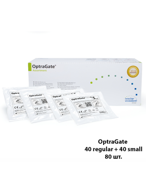 OptraGate ретрактор для губ и щек набор 40 средних+40 малых